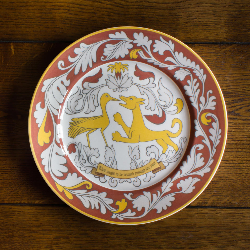 Large Dinner Plate English Fine Bone China Mayfair Style Front