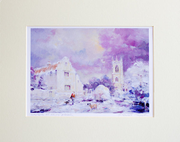 Winter At Ellys Manor House